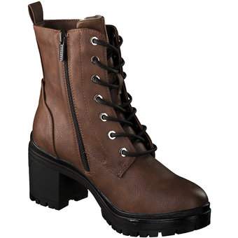 Mustang Schnürstiefelette in braun
