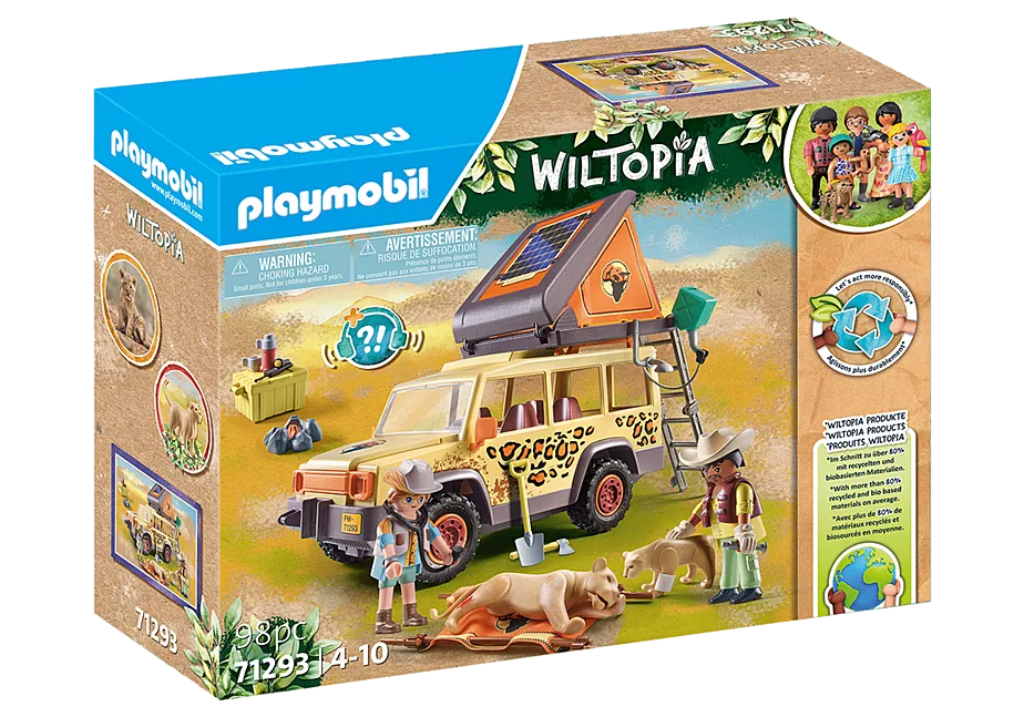 WILTOPIA - Mit dem Gel&auml;ndewagen bei den L&ouml;wen
