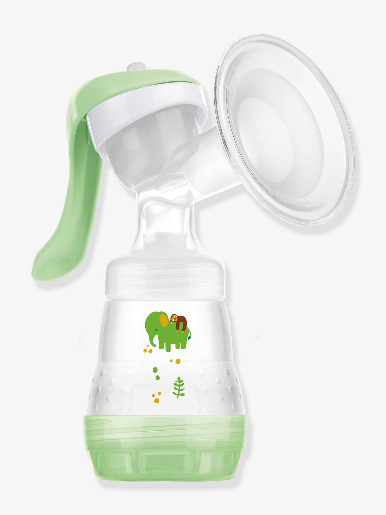 Kit tire-lait manuel + kit allaitement MAM vert