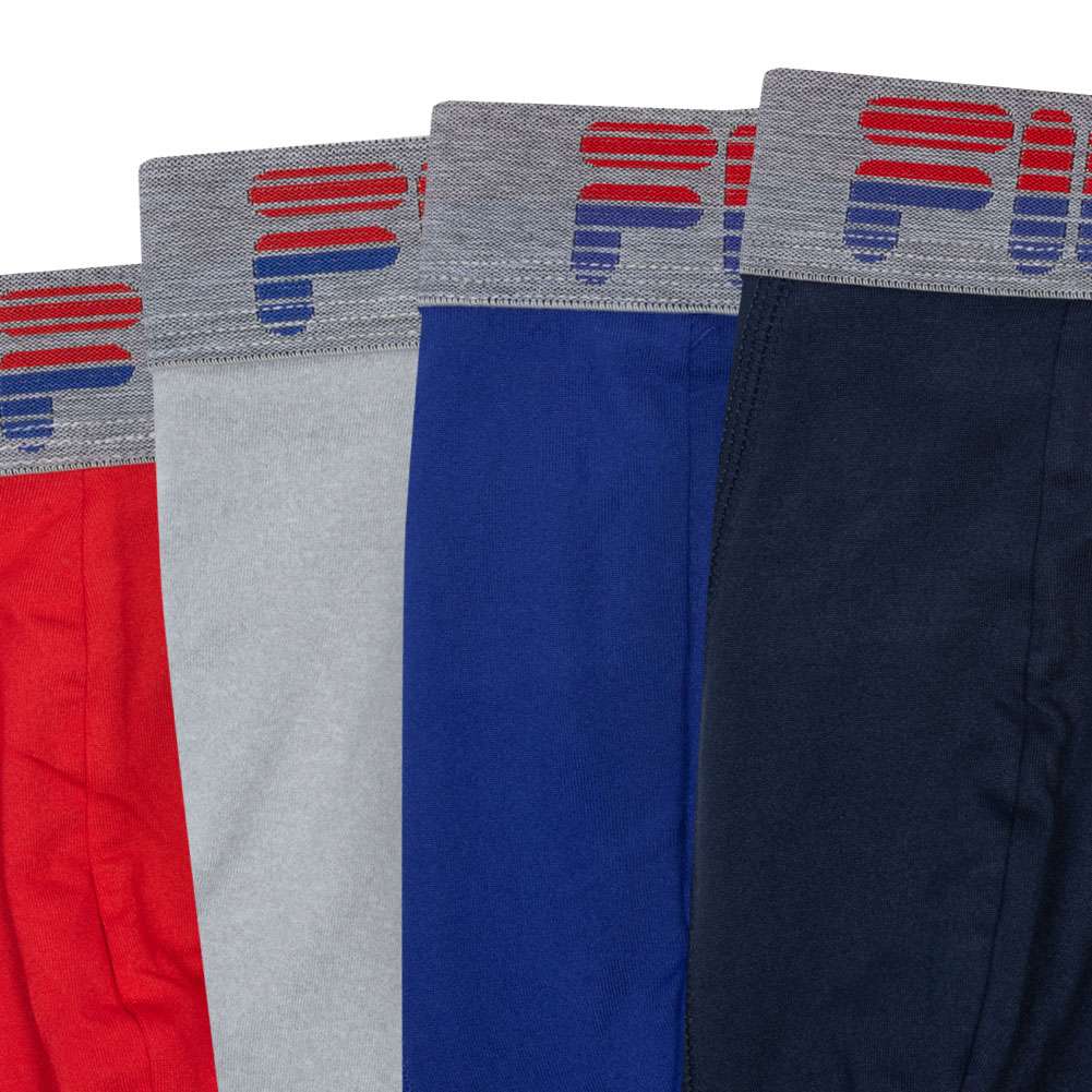 FILA Herren Boxershorts 4er-Pack FM412BXPB7-400