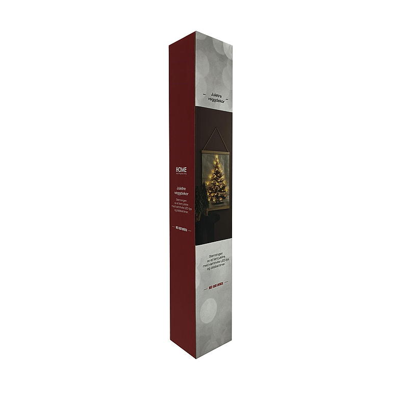 Home Veggdekor 40x60 cm LED juletre