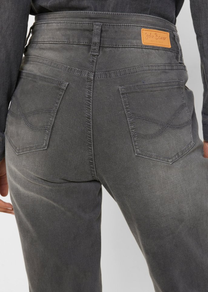 Wide Fit Shaping-Super-Stretch-Jeans, Highwaist
