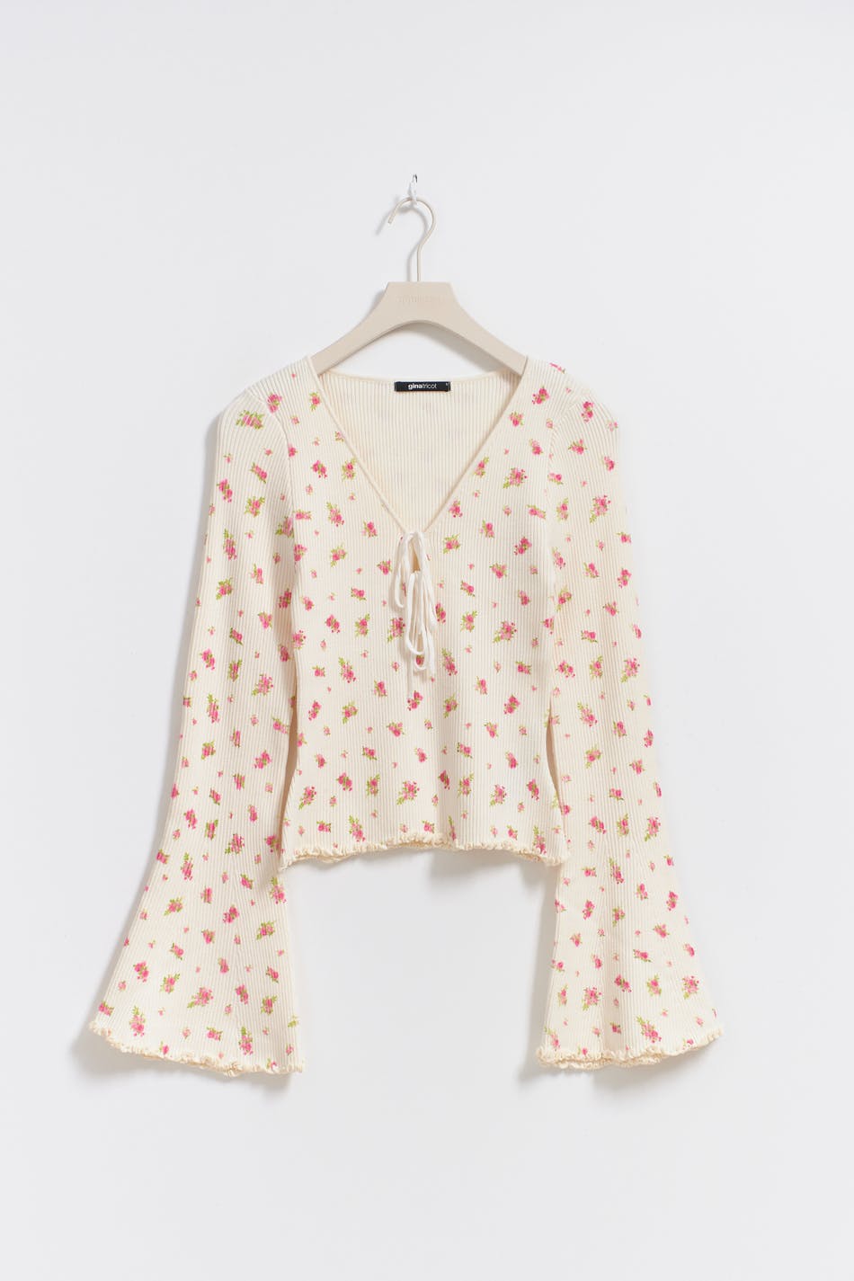 Knitted babylock top