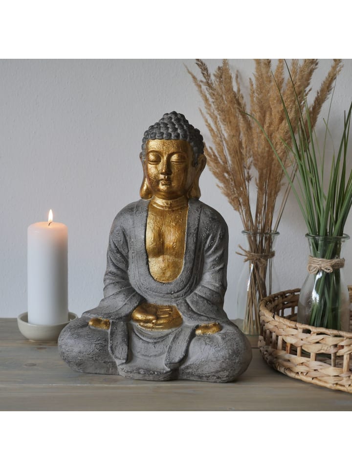 Rivanto Buddhafigur in Gold günstig kaufen onesize