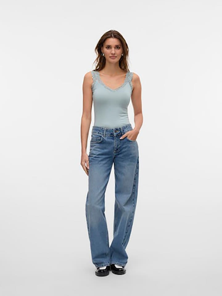 Vero Moda Top in Hellblau günstig kaufen