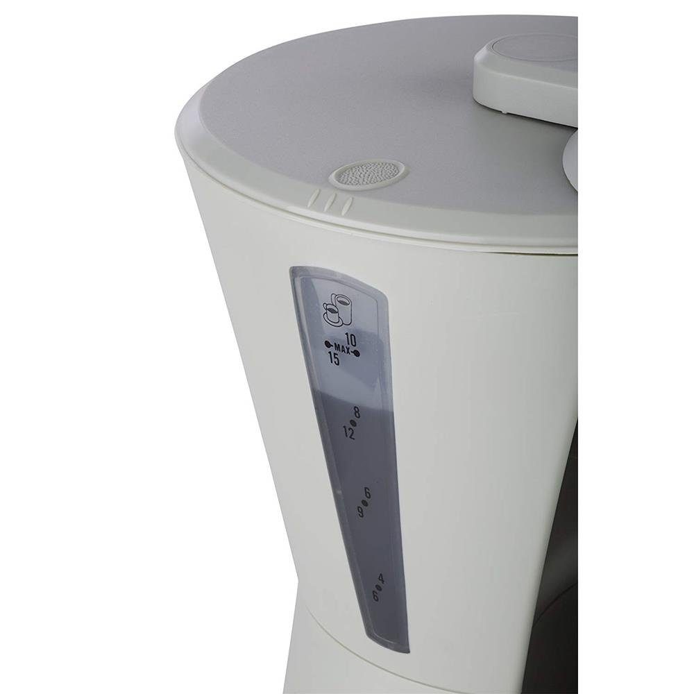 KORONA Filterkaffeemaschine Kaffeemaschine 10205, 1.25l Kaffeekanne, Papierfilter 4, Kaffeemaschine, Sandgrau, 10 Tassen