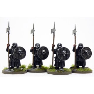 SAGA: Dark Dwarves / Duergar - Dvergr Hearthguard with heavy Weapons (4)