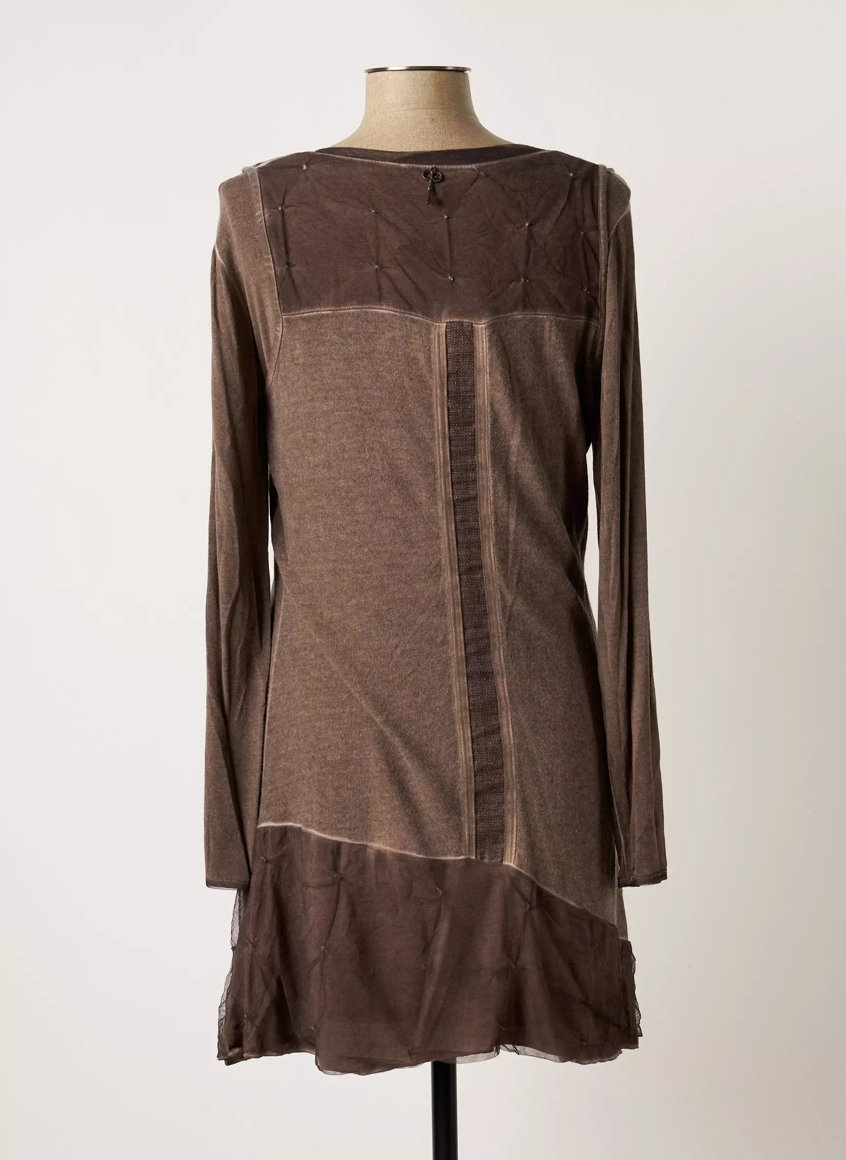 Fred Sabatier Robes Mi Longues Femme couleur marron