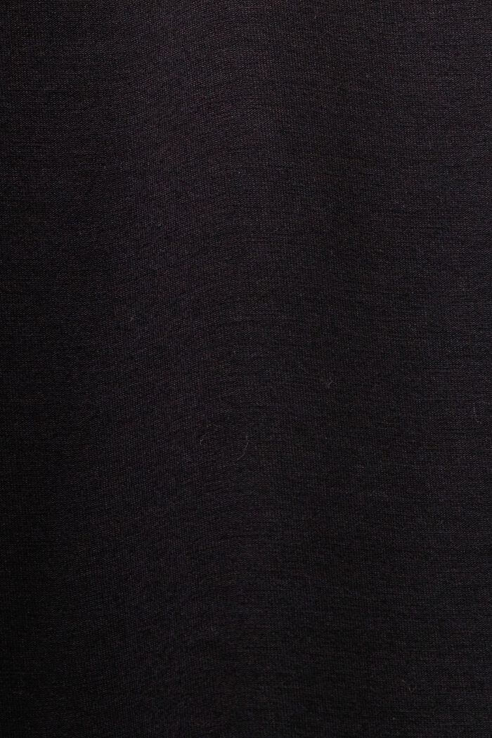 Hemdblusenkleid aus Jersey mit Gürtel