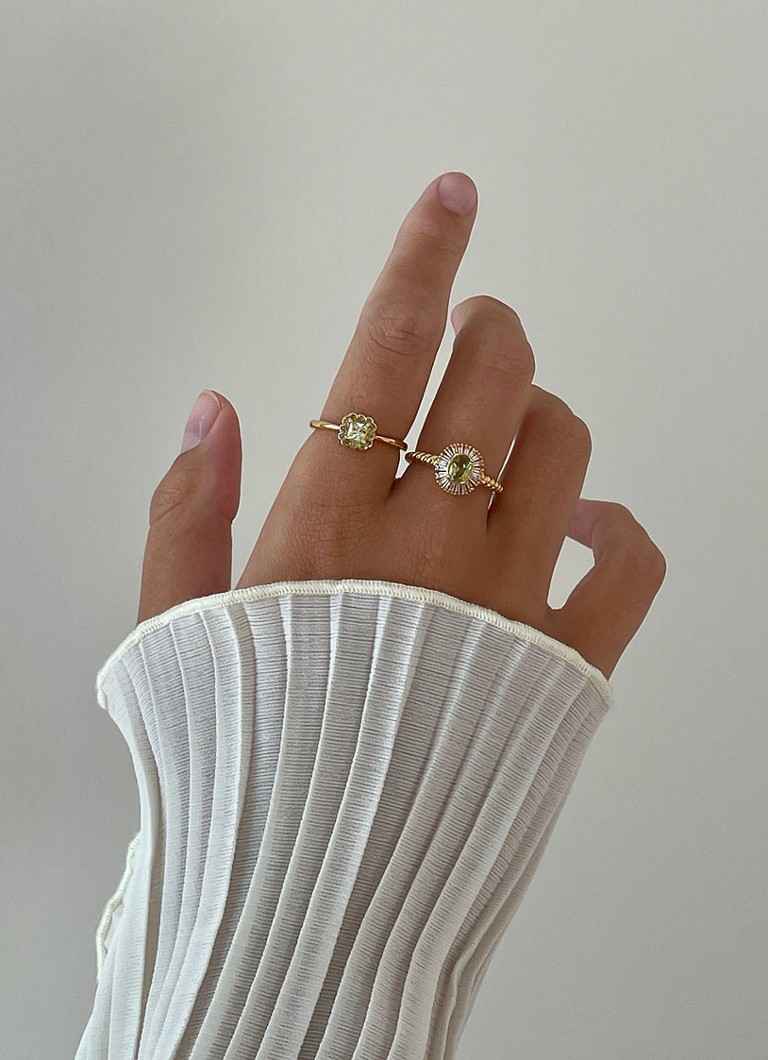 Inel placat cu aur de 24k 124109Y