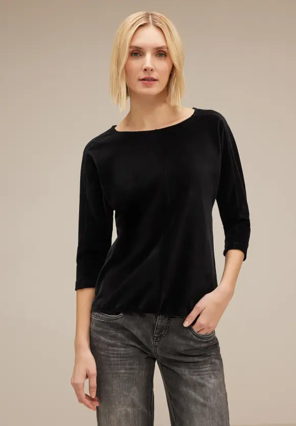 Street One Softes Shirt in Babycord