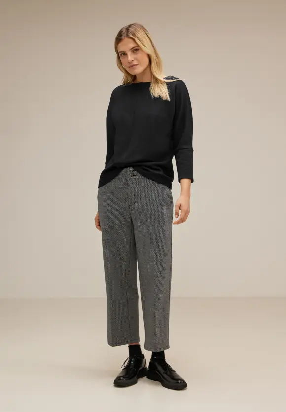 Street One Strukturshirt mit 3/4-Arm