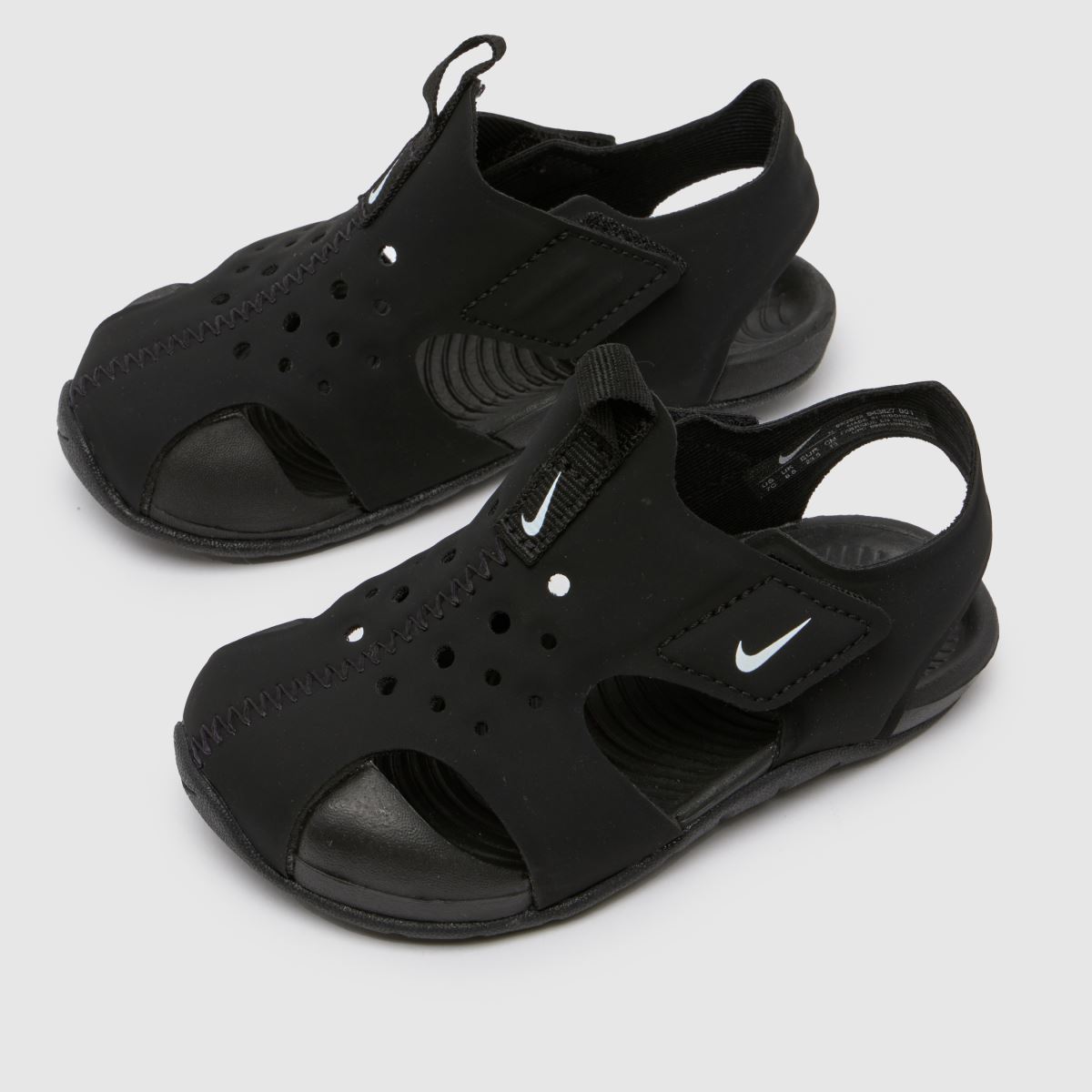 Črni sandali za malčke Nike Sunray Protect 2