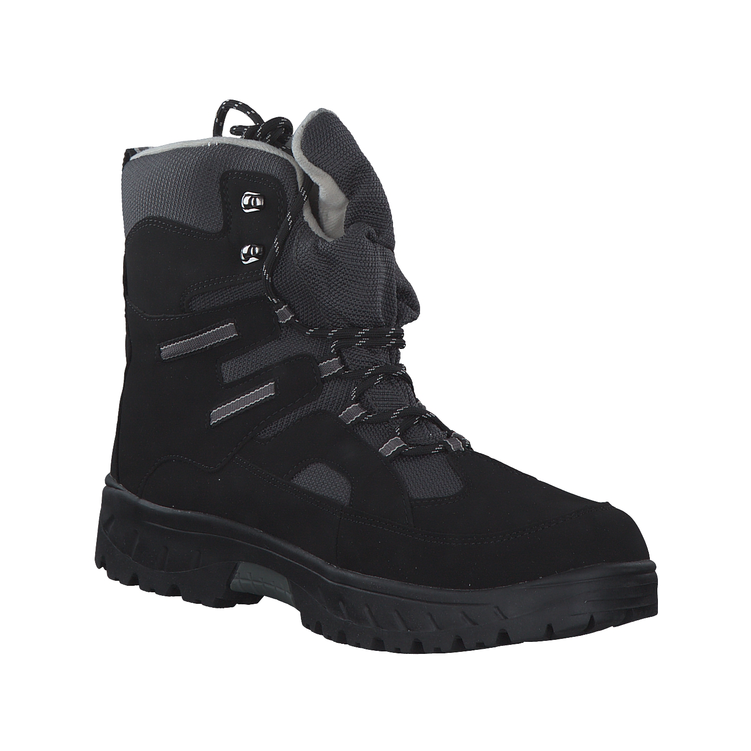 Geka Flake, Stiefel (Kinder), Herren, Schwarz/Grau