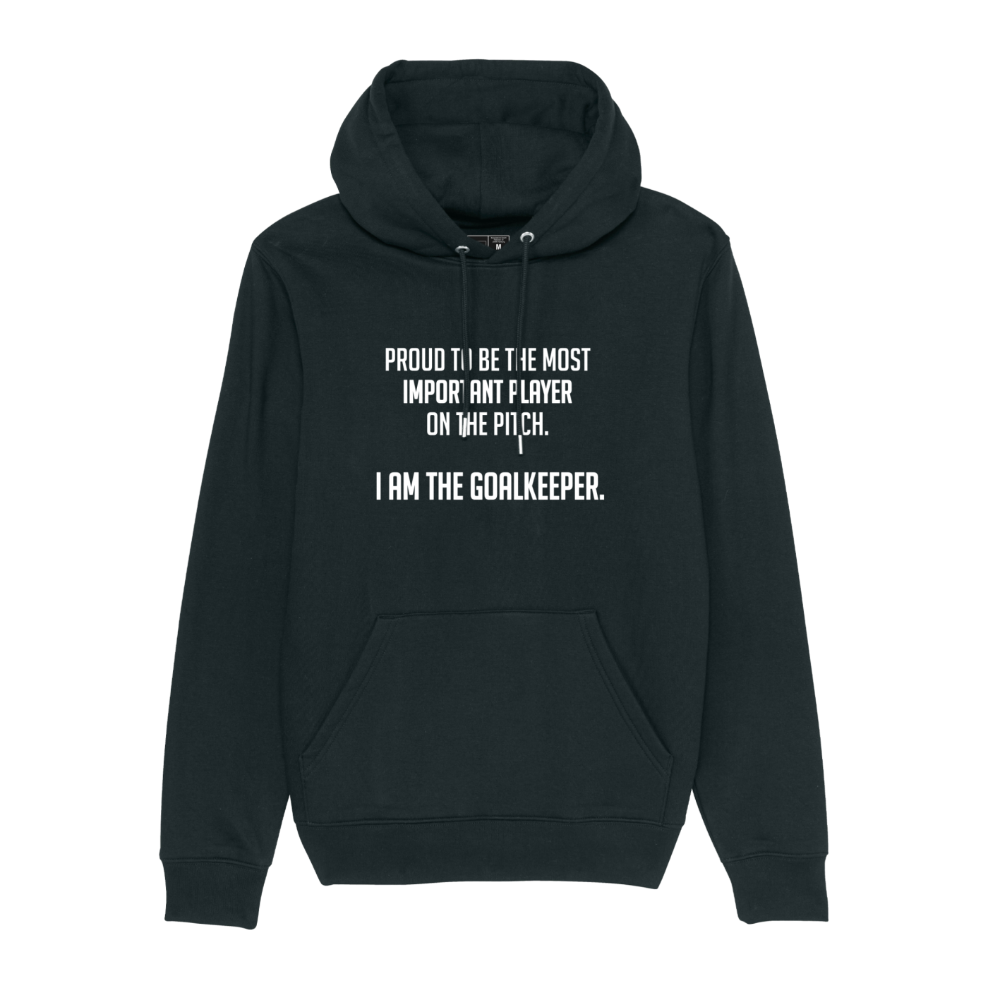 Bolzplatzkind X Keepersport "I Am Goalkeeper" Hoody Schwarz