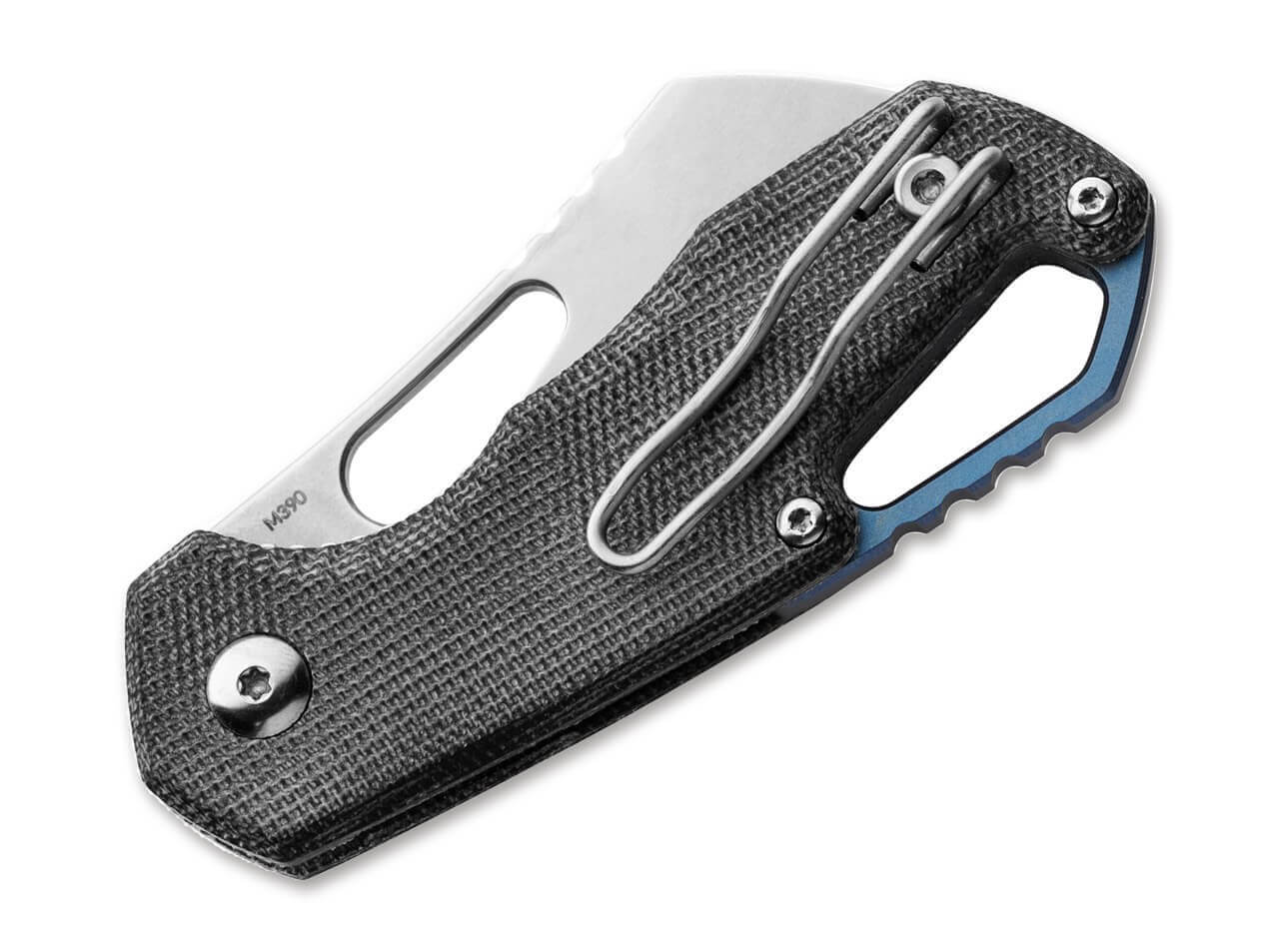 Isonzo M390 Cleaver Micarta Black
