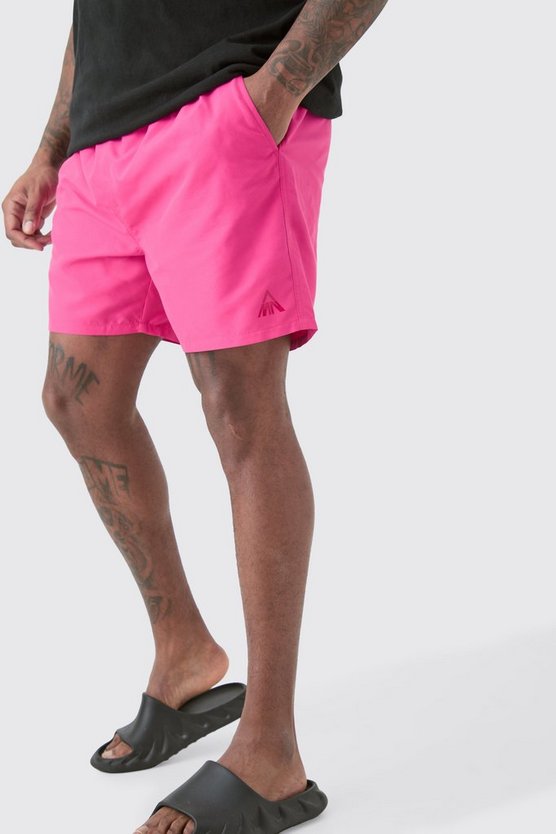 Plus mittellang Badehose
