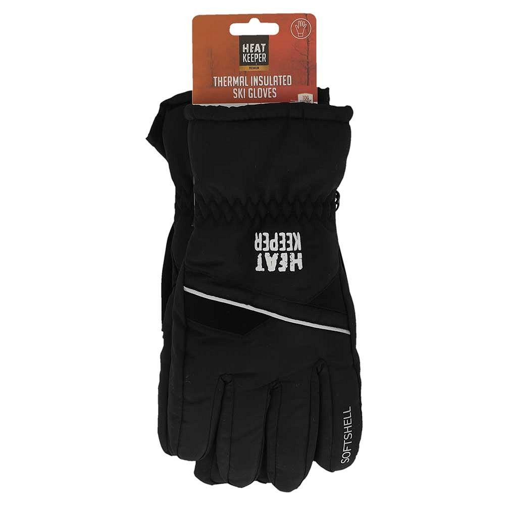 Heat Keeper Schwarze Herren Pro Ski-Handschuhe