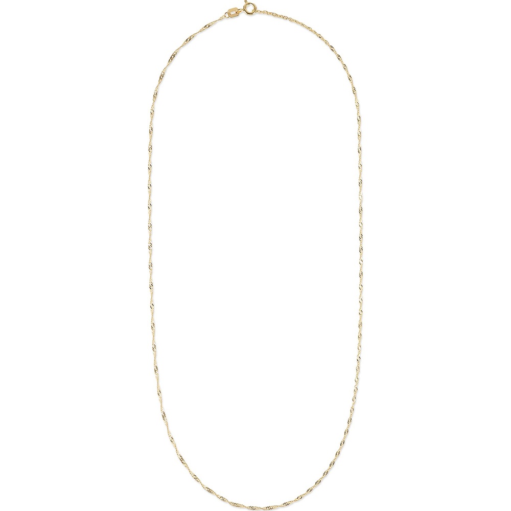 FAVS Chaînette 375 Or jaune collier