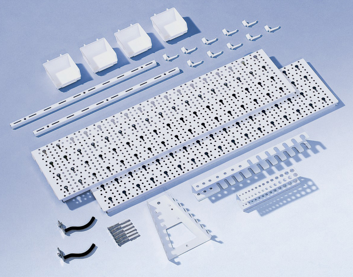 Element System Werkzeug-Aufhängeset, weiß