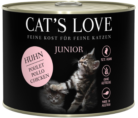 CAT'S LOVE Nassfutter CAT'S LOVE Junior 6x200g