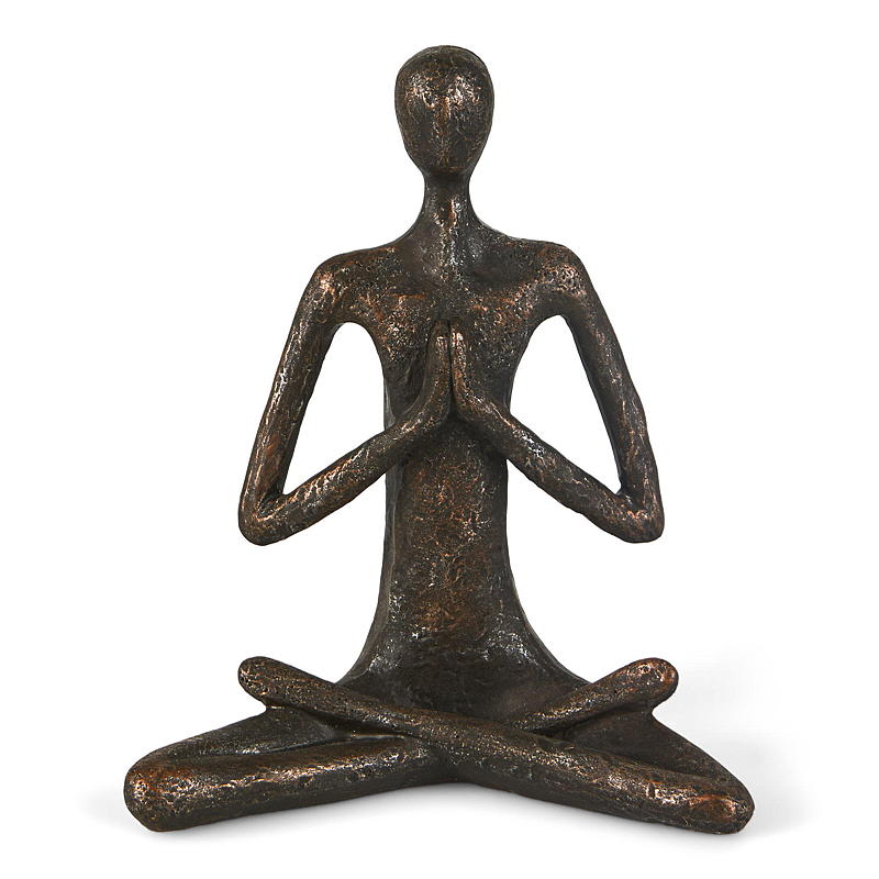 Home Yogafigur bronsefinish