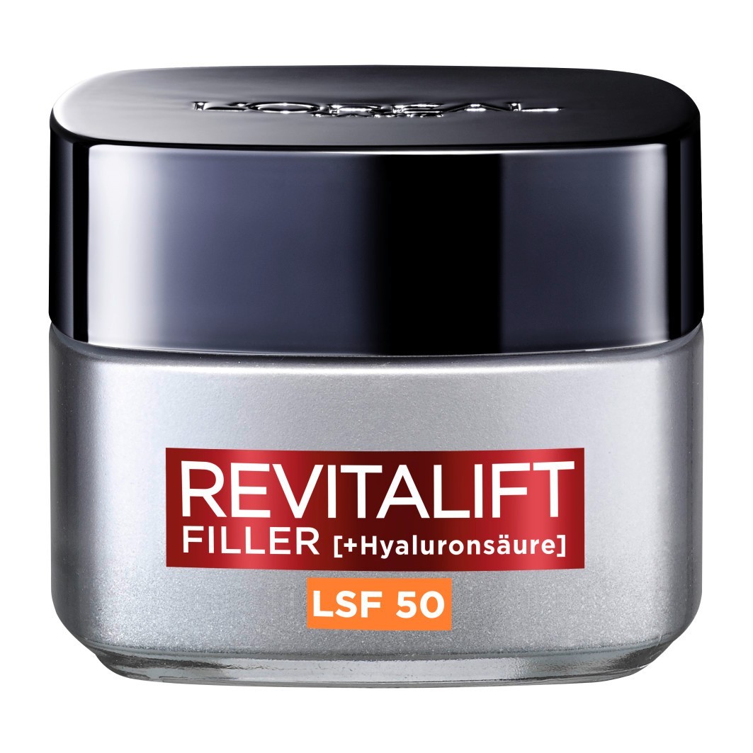 Filler Anti-Aging Tagescreme LSF 50 mit Hyaluronsäure