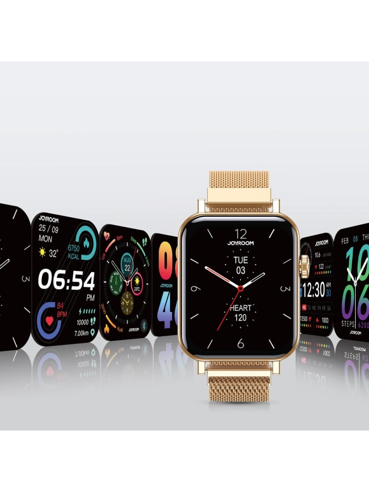 COFI 1453 Smartwatch mit IP98 Schutz Gold in Gold günstig kaufen onesize