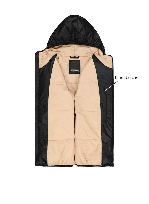 NAPAPIJRI, Jacke, Thermoregulierende Comfortemp®-Isolierung, schwarz