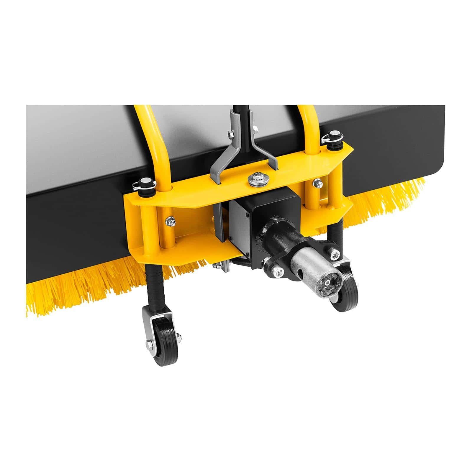 Hillvert Handkehrmaschine Kehrmaschine Kehrbesen für Einachser HT-WB-650 Kehrmaschine 820 mm