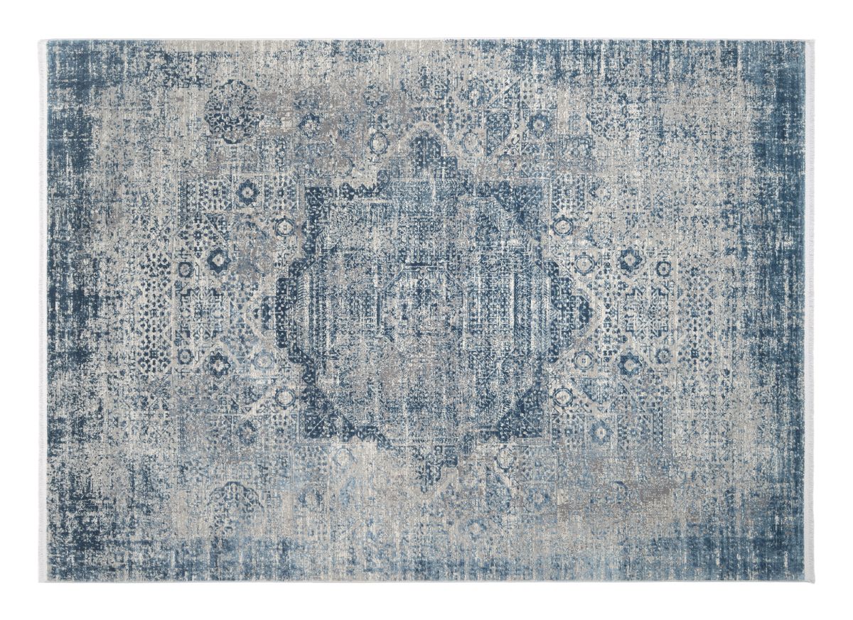 Webteppich Isfahan Blau 160 x 230 cm