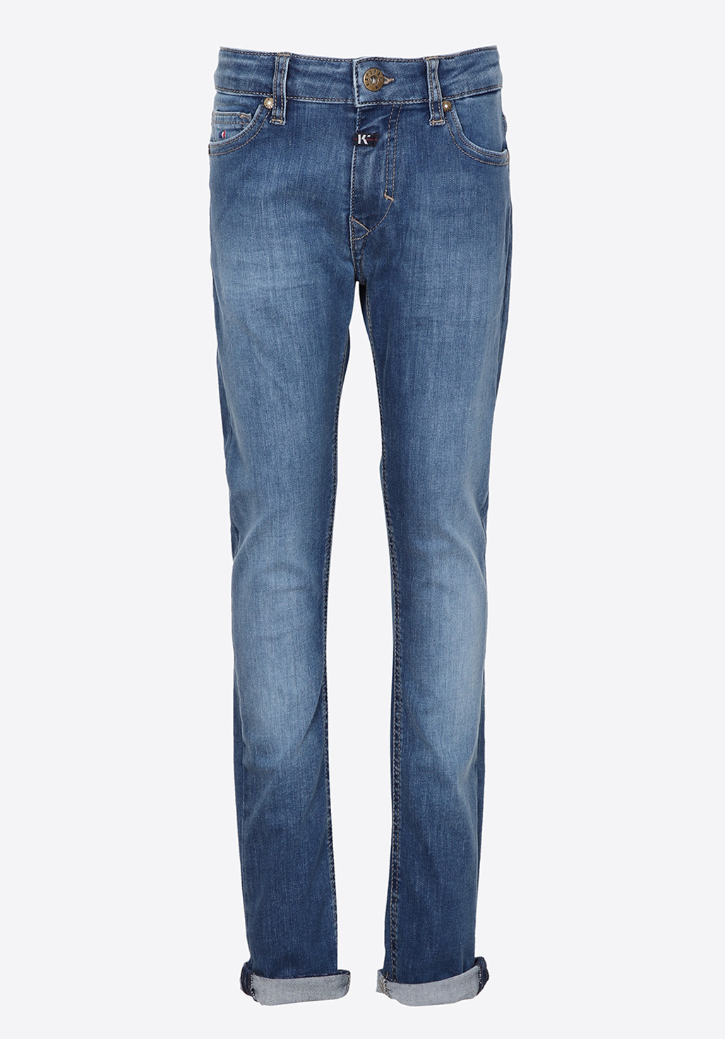 VOZ    Jean skinny Garçon bleu délavé
