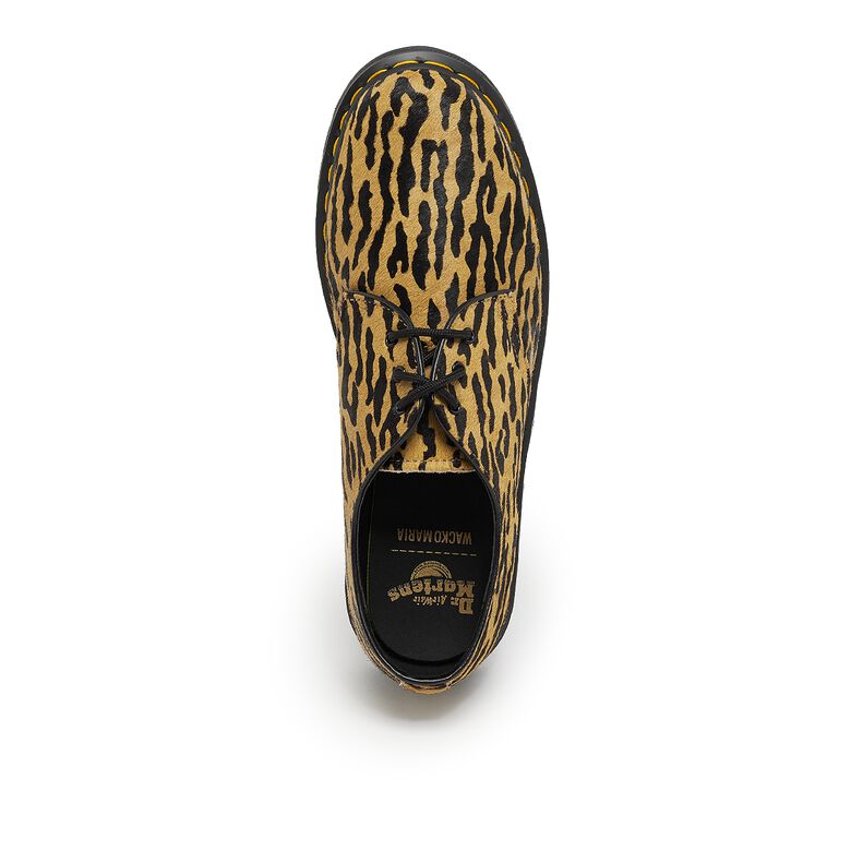 Dr. Martens x Wacko Maria Camel+Black Tiger Camo Hair On