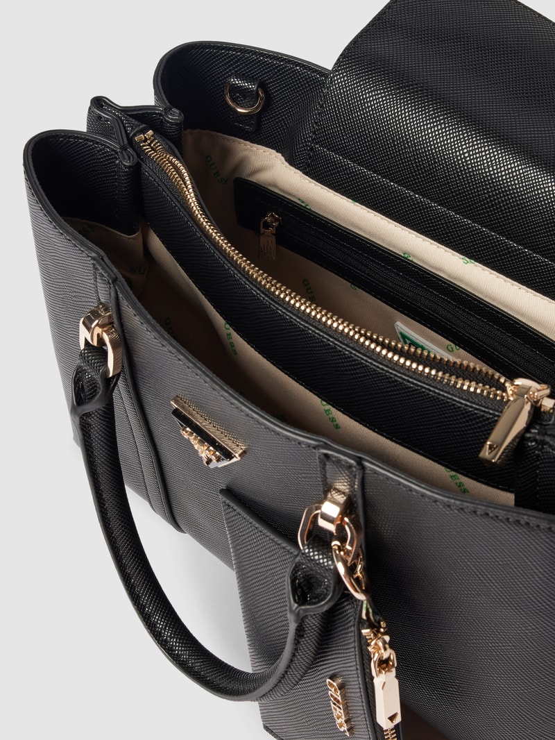 Tote Bag mit abnehmbarer Extratasche Modell 'CRAIG' in schwarz