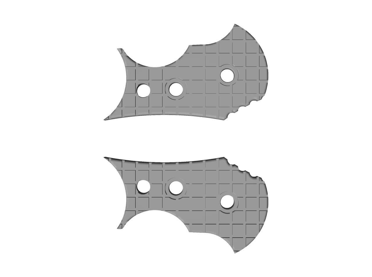 Urd 2.0 Zweifingergriff 3D-Modell