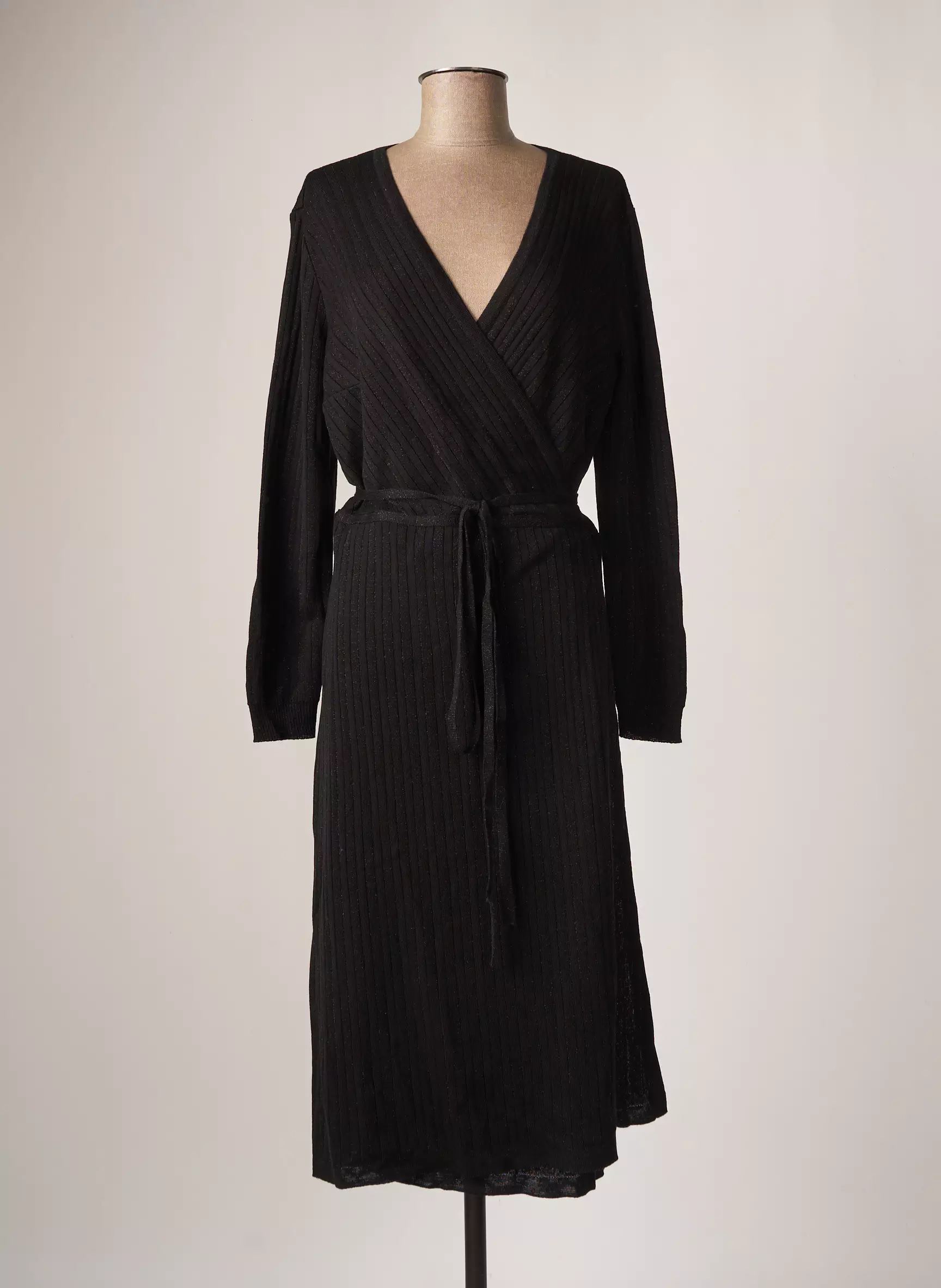 Devernois Robes Mi Longues Femme couleur noir