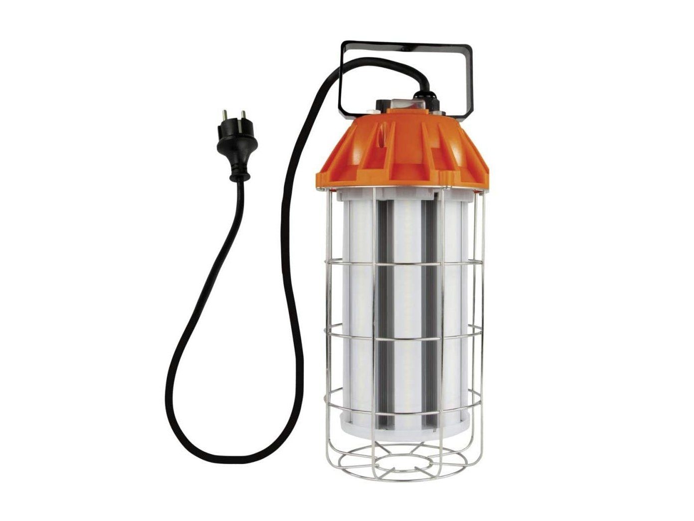 REV Handleuchte, LED Arbeitslampe dimmbar, mit Tragegriff, Werkstattlampe Baulampe