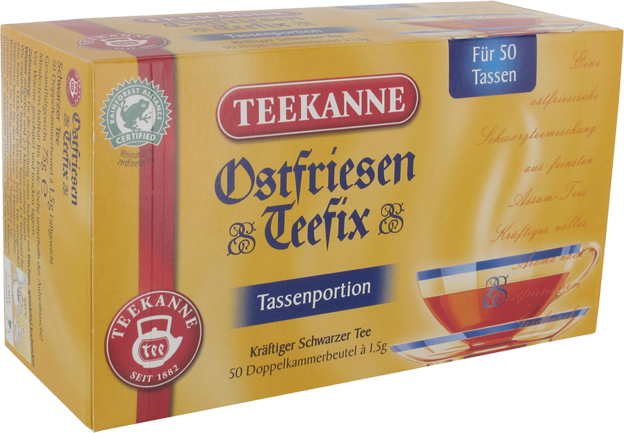 Teekanne Ostfriesen Teefix Tassenportionen