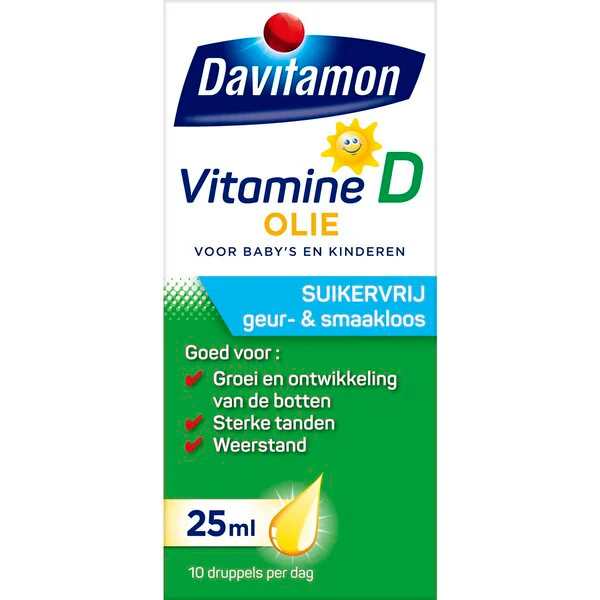 Davitamon vitamín D olej pro kojence a děti 25ml